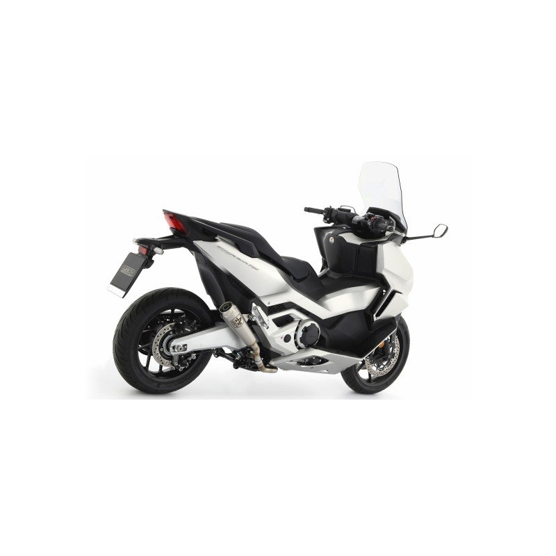 Silenciador Race-Tech aluminio negro copa carbono - version corta HONDA FORZA 750 '21