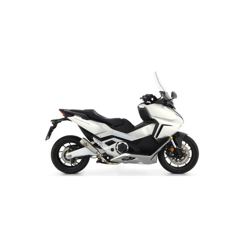 Silenciador Race-Tech aluminio negro copa carbono - version corta HONDA FORZA 750 '21