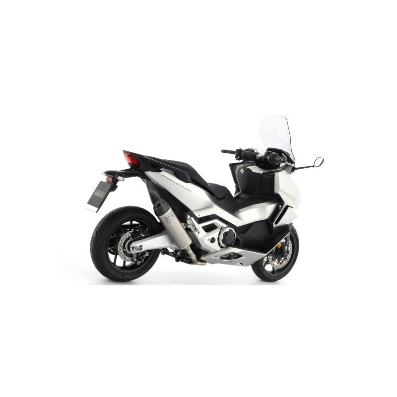 Silenciador Race-Tech aluminio negro copa carbono - version corta HONDA FORZA 750 '21