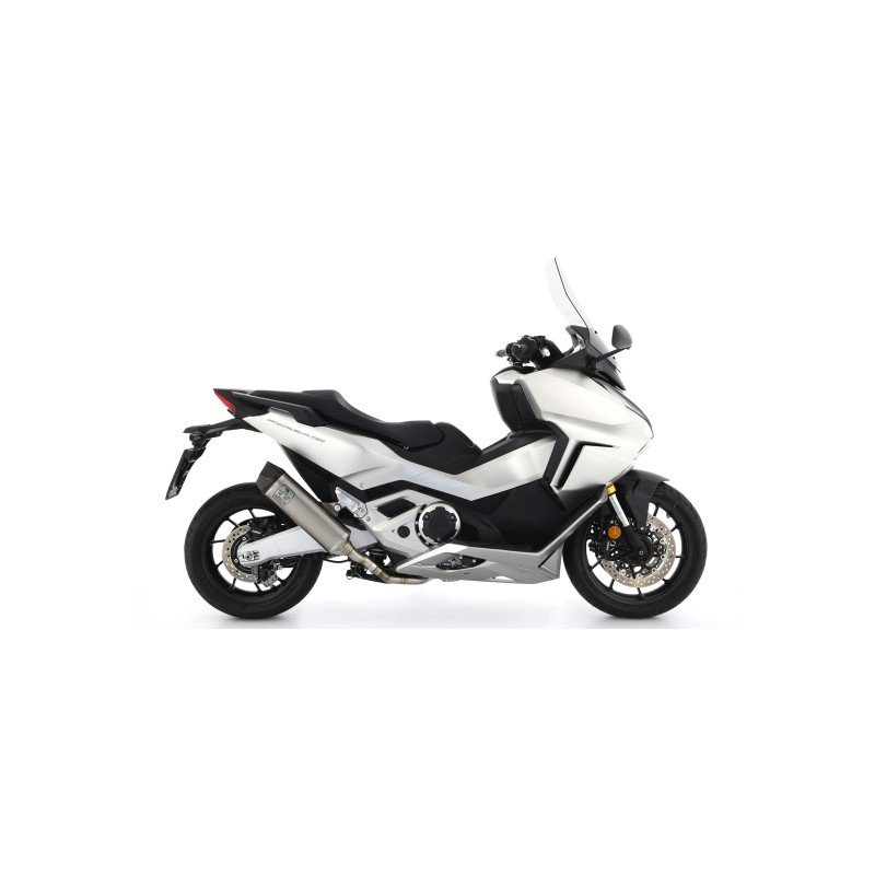 Silenciador Race-Tech aluminio negro copa carbono - version corta HONDA FORZA 750 '21