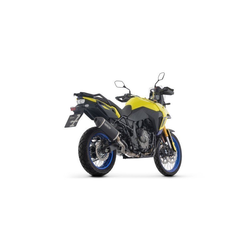 Silenciador Explorer de aluminio negro Suzuki V-STROM 800DE/SE 2025