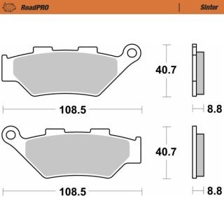 Pastillas freno RoadPro Sinter Front · Motomaster