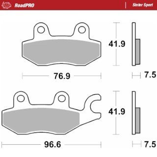 Pastillas freno RoadPro Sinter Sport · Motomaster